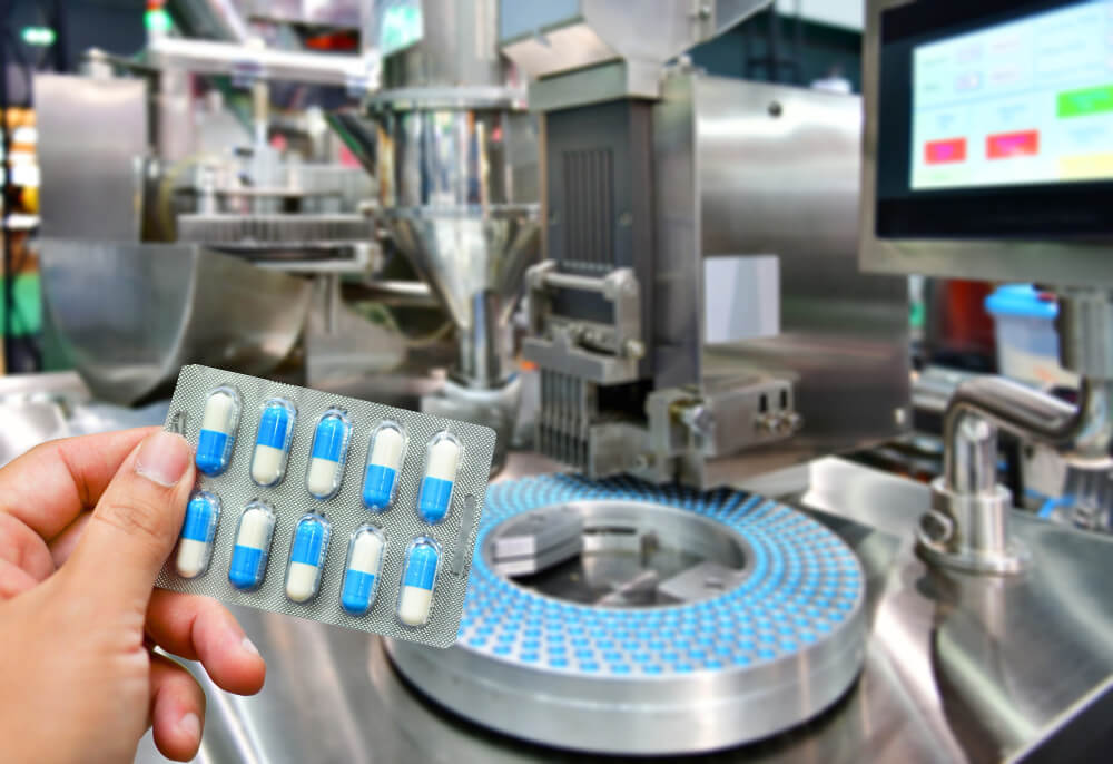 medicine packaging line